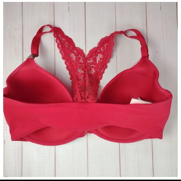 NWT Body by Victoria 32DDD red bra & panty - Picture 11 of 14